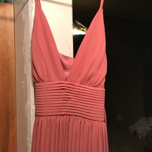 Lulus dusty rose dress